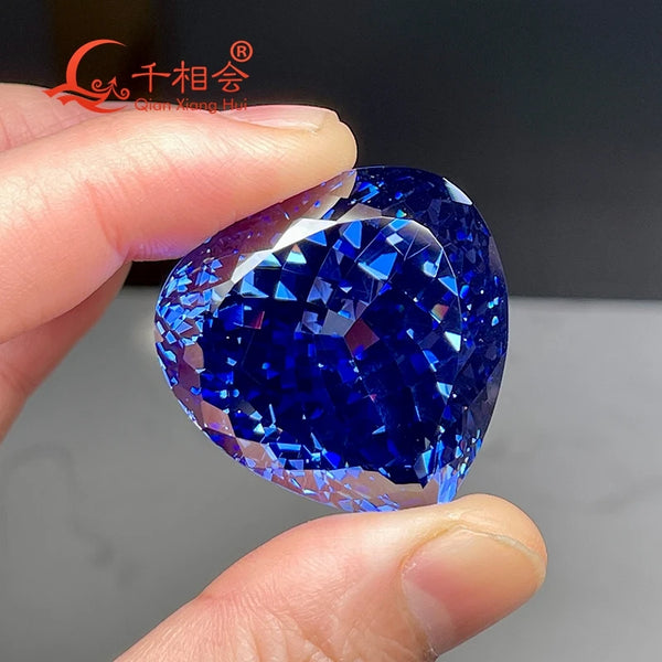 Blue Cubic Zirconia Gem-ToShay.org