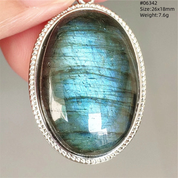 Blue Light Labradorite Pendant-ToShay.org