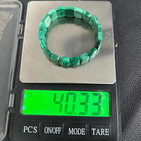 Green Malachite Bracelet-ToShay.org