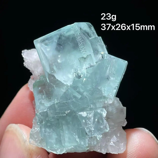 Blue Fluorite Crystal-ToShay.org