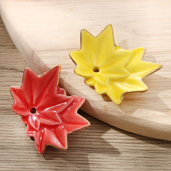 Maple Leaf Incense Stick Holder-ToShay.org