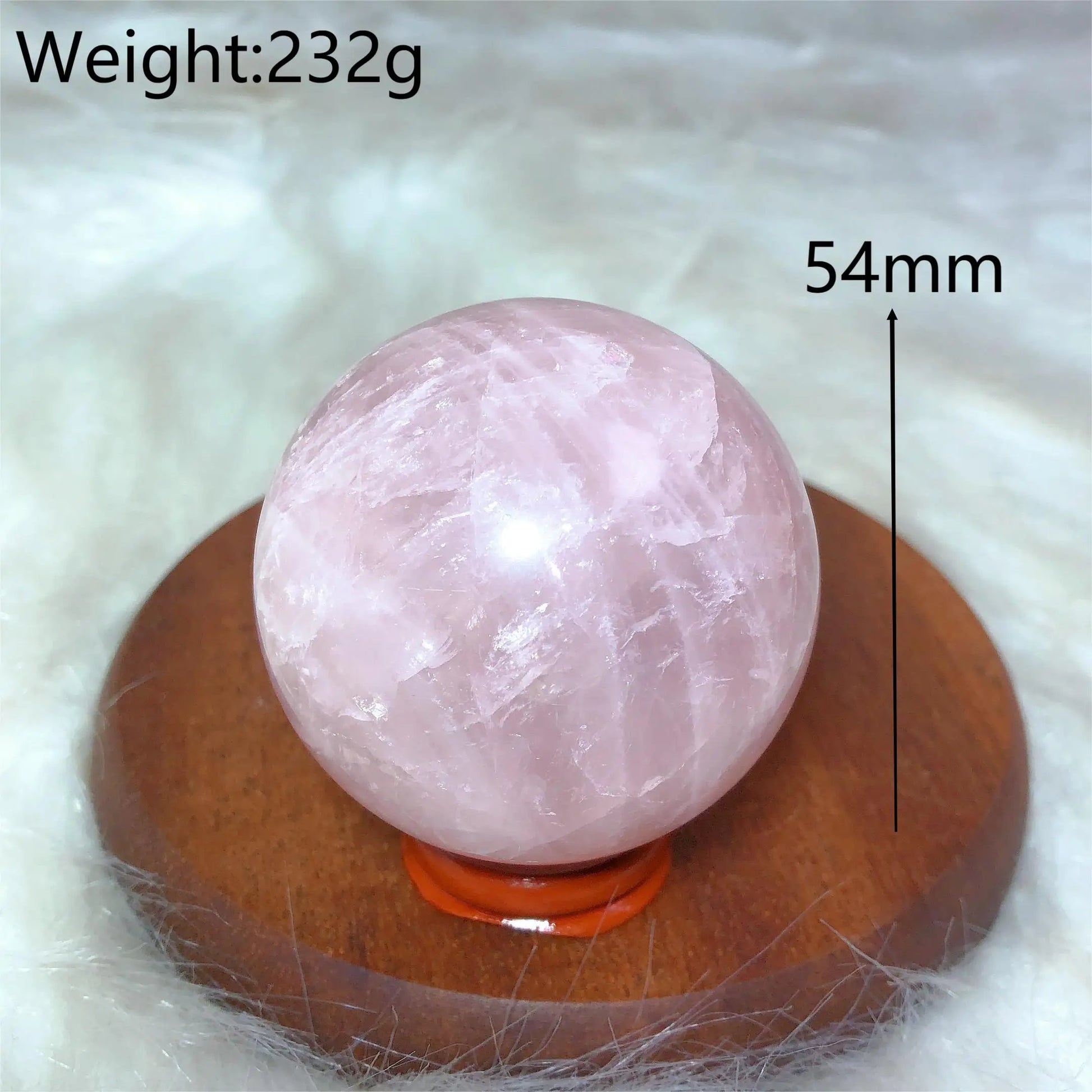 Pink Rose Quartz Ball-ToShay.org