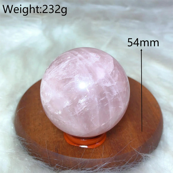 Pink Rose Quartz Ball-ToShay.org