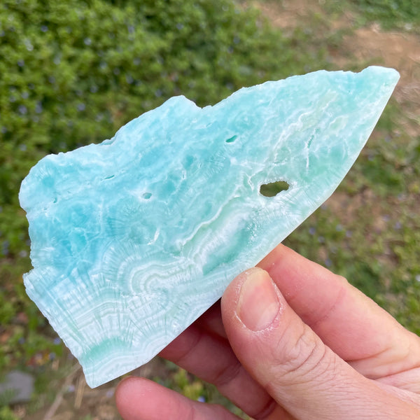 Blue Hemimorphite Slab-ToShay.org