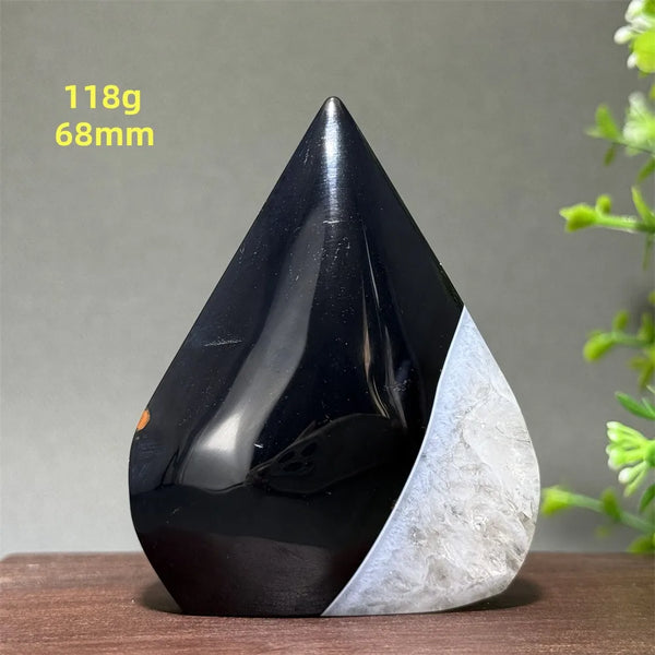 Black Agate Flame-ToShay.org