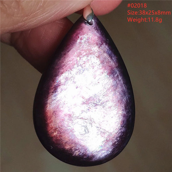 Purple Red Lepidolite Quartz-ToShay.org