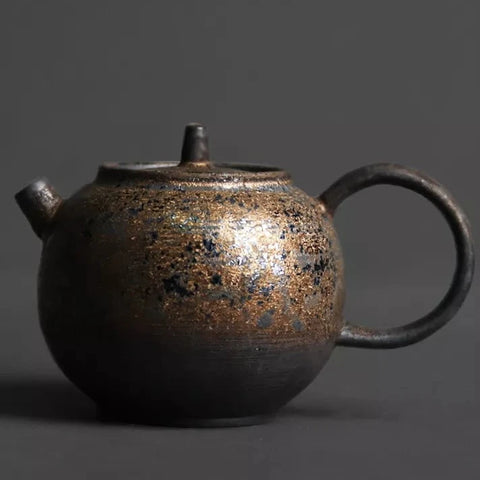 Glazed Ceramic Stoneware Teapot-ToShay.org