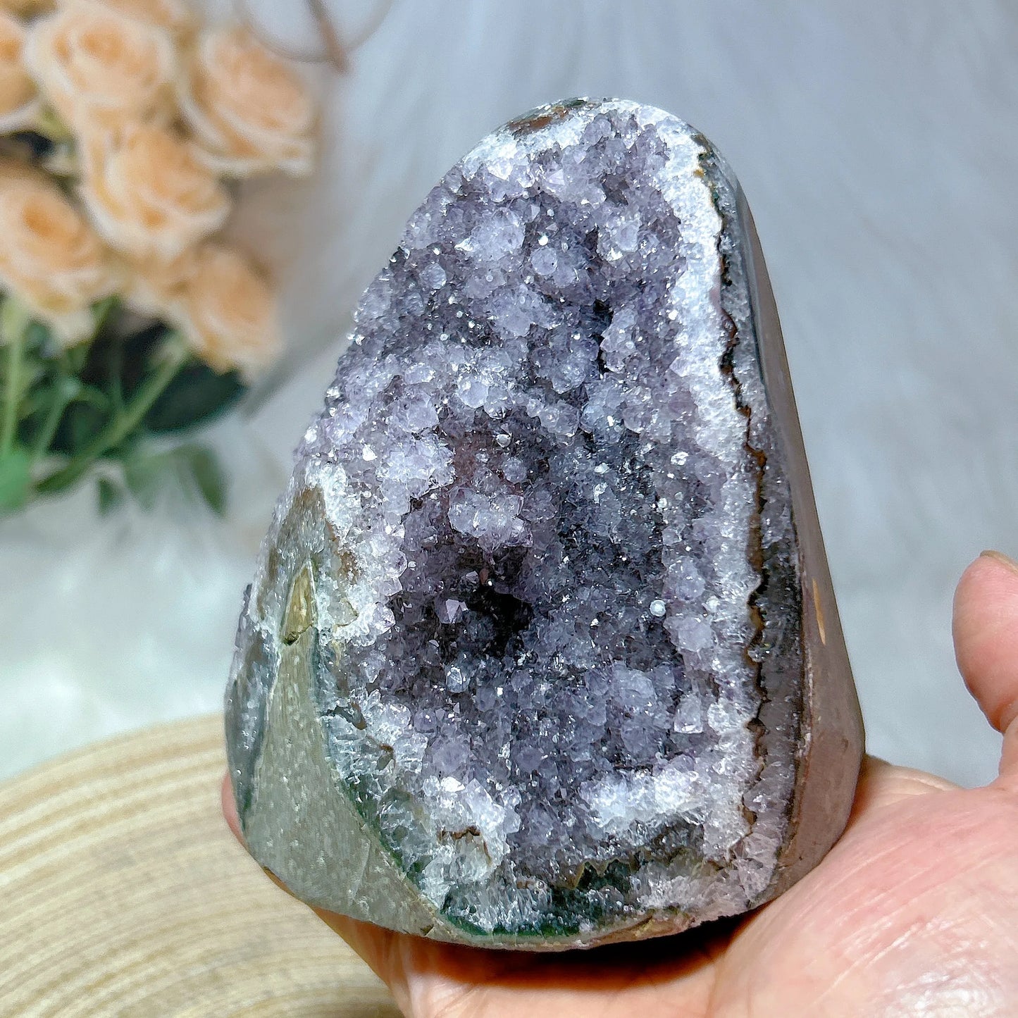 Purple Amethyst Cluster-ToShay.org