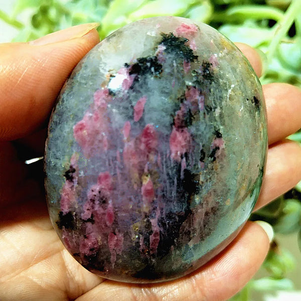 Pink Rose Snowflake Stone-ToShay.org