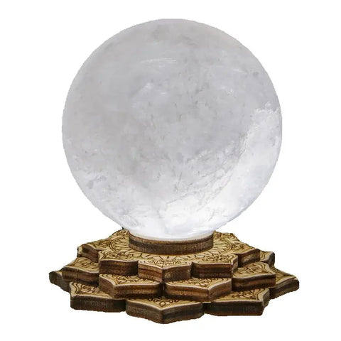 White Crystal Ball Night Lamp-ToShay.org