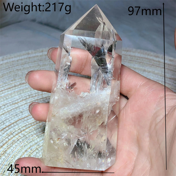 Clear Rainbow Quartz Point-ToShay.org