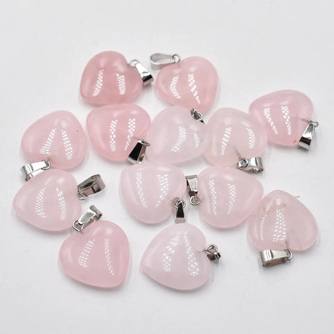 Pink Rose Quartz Hearts-ToShay.org