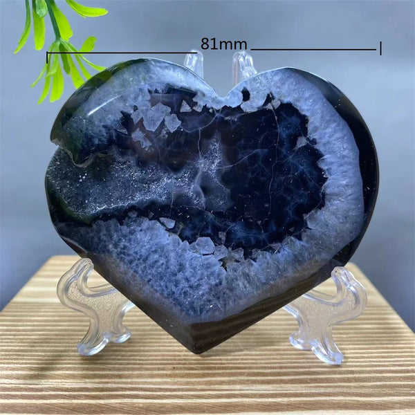 Black Agate Heart-ToShay.org