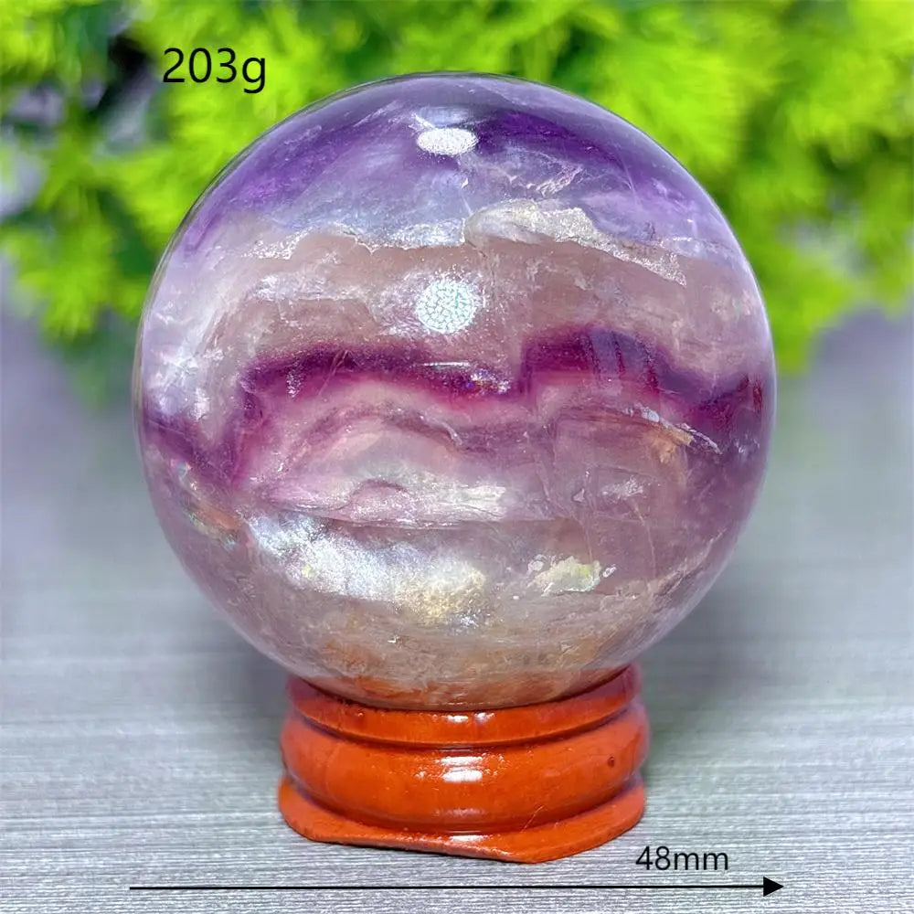 Violet Fluorite Crystal Ball-ToShay.org