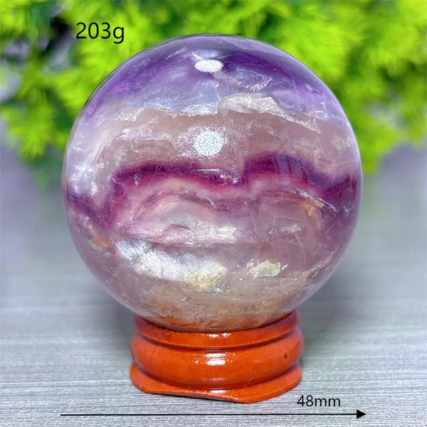 Violet Fluorite Crystal Ball-ToShay.org