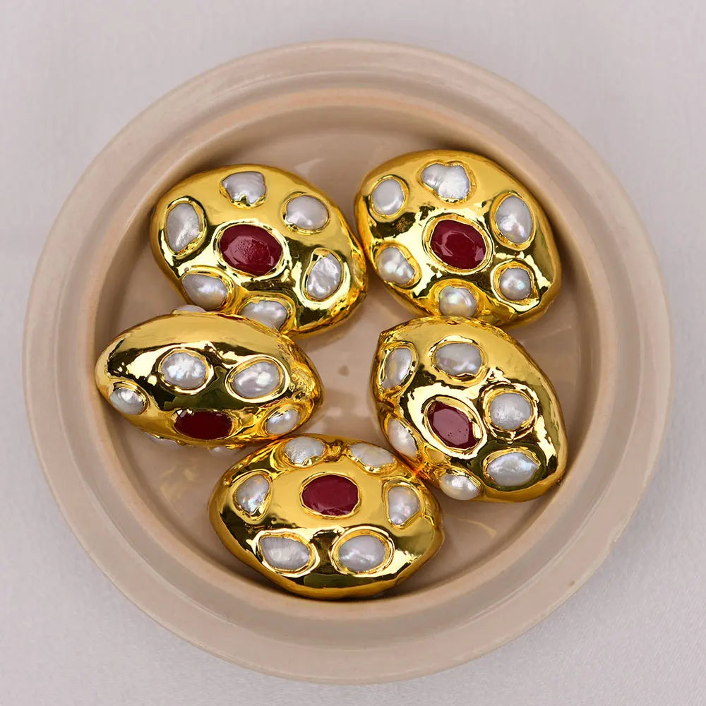 White Pearl Beads-ToShay.org