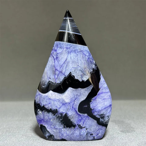 Purple Agate Flame-ToShay.org