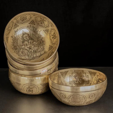 Nepalese Brass Singing Bowl-ToShay.org