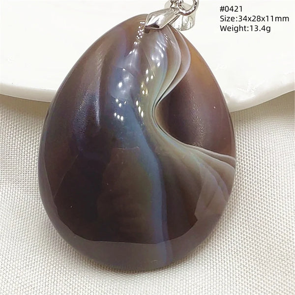 Black Red Agate Pendant-ToShay.org