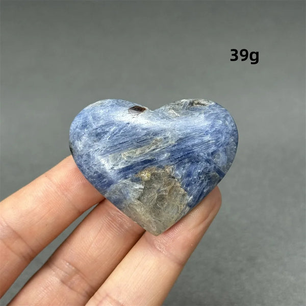 Blue Kyanite Heart-ToShay.org