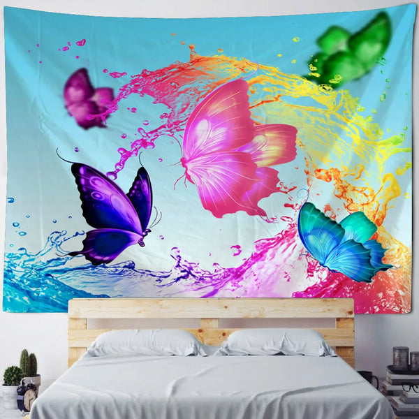 Butterfly Art Tapestry-ToShay.org