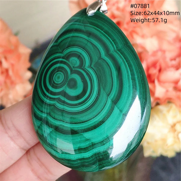 Green Malachite Pendant-ToShay.org