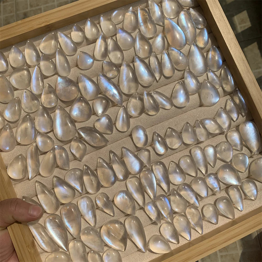 Blue Light Moonstone Pendants-ToShay.org