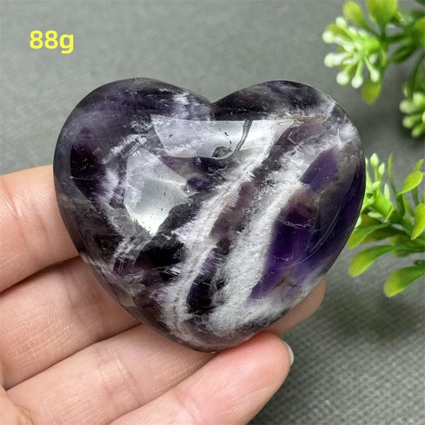 Purple Dream Amethyst Heart-ToShay.org