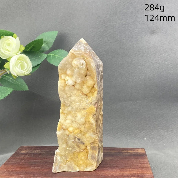 White Fluorite Cluster Point-ToShay.org