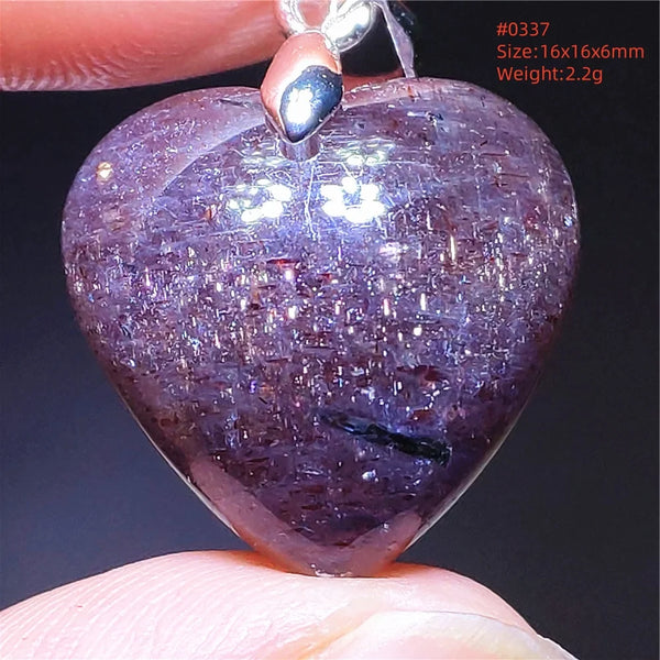 Red Blue Lolite Pendant-ToShay.org