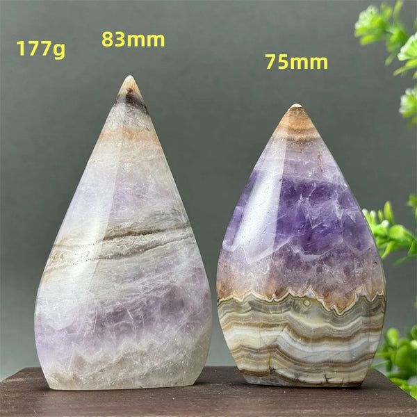 Purple Amethyst Agate Torch-ToShay.org