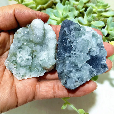 Blue Fluorite Sphalerite Cluster-ToShay.org