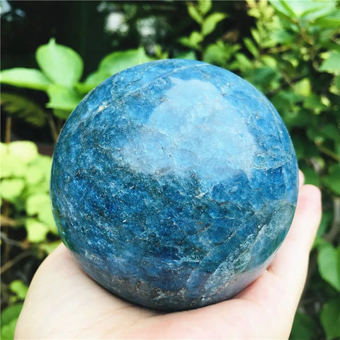 Blue Apatite Quartz Ball-ToShay.org