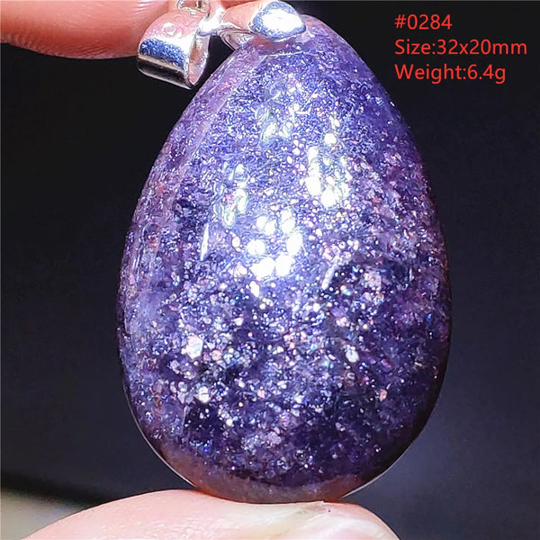 Red Blue Lolite Pendant-ToShay.org