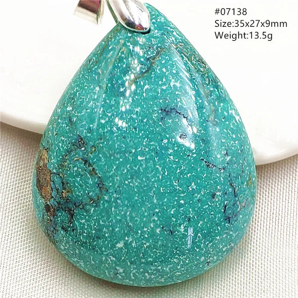 Green Turquoise Pendant-ToShay.org