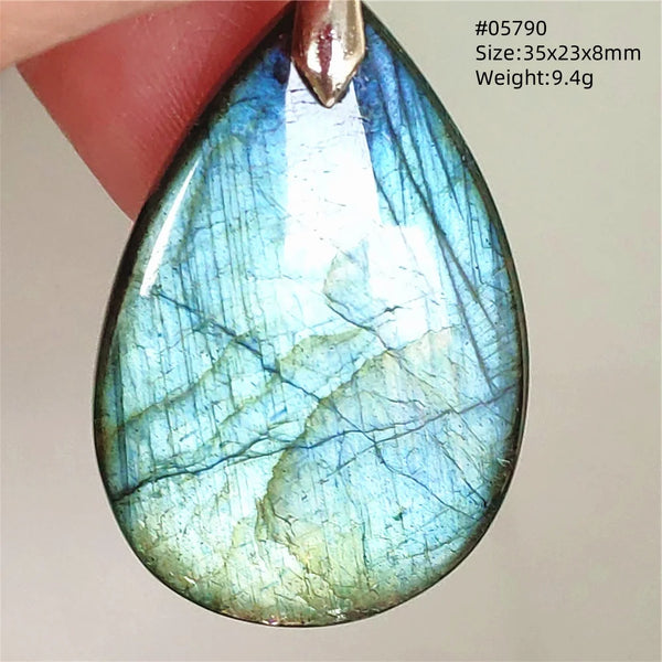 Blue Purple Labradorite Pendant-ToShay.org