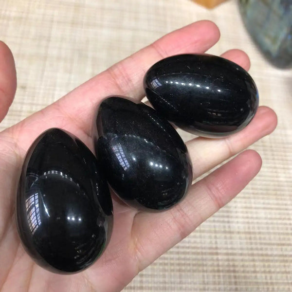 Black Obsidian Egg-ToShay.org