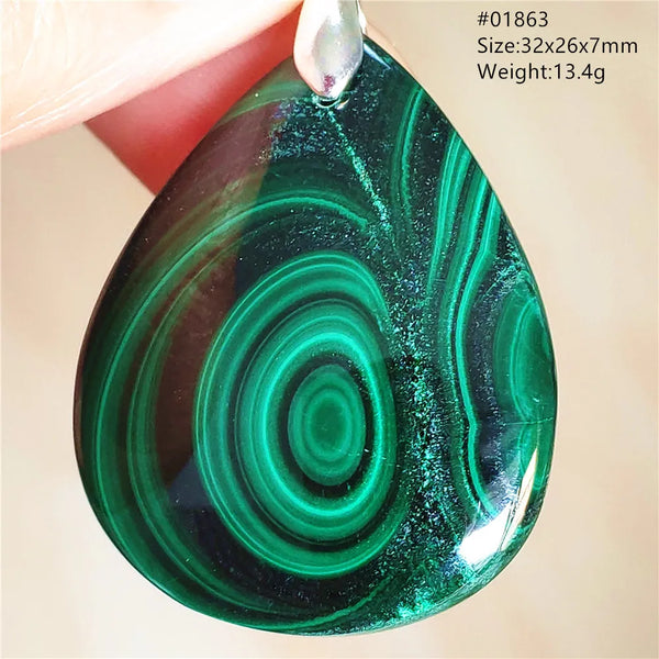 Green Malachite Pendant-ToShay.org