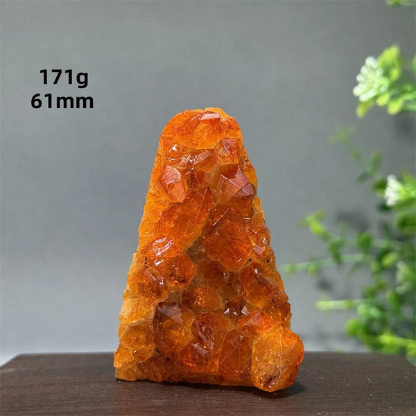 Orange Citrine Cave Cluster-ToShay.org