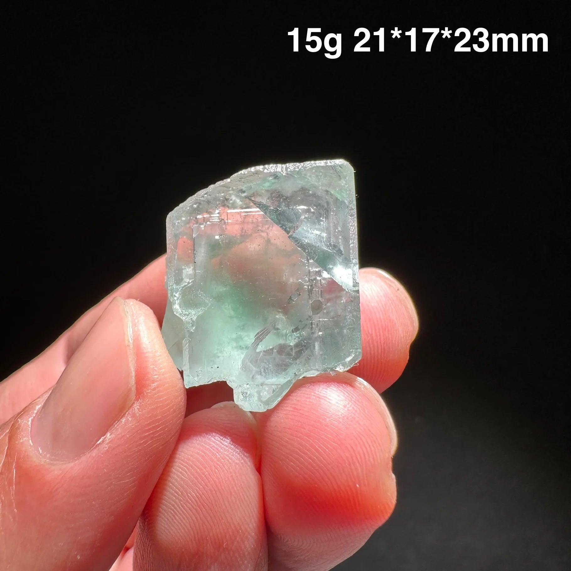 Green Vitreous Fluorite Crystal-ToShay.org
