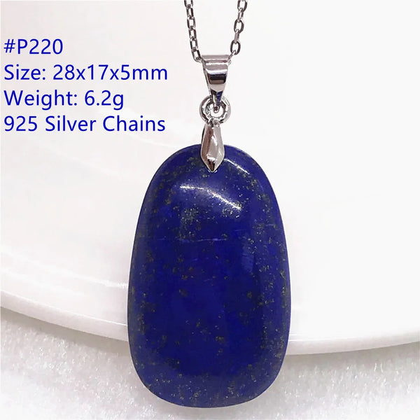 Blue Lapis Lazuli Pendant-ToShay.org