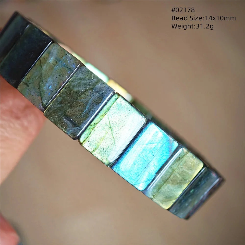 Blue Labradorite Bracelet-ToShay.org