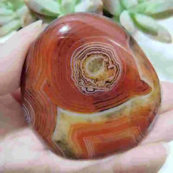Red Lace Agate Pendant-ToShay.org