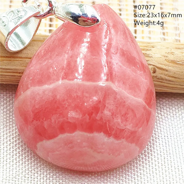 Red Rhodochrosite Pendant-ToShay.org