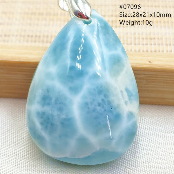 Blue Larimar Pendant-ToShay.org