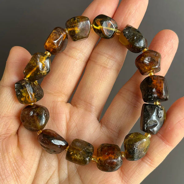 Yellow Amber Bracelet-ToShay.org