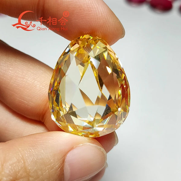Yellow Cubic Zirconia Diamond-ToShay.org