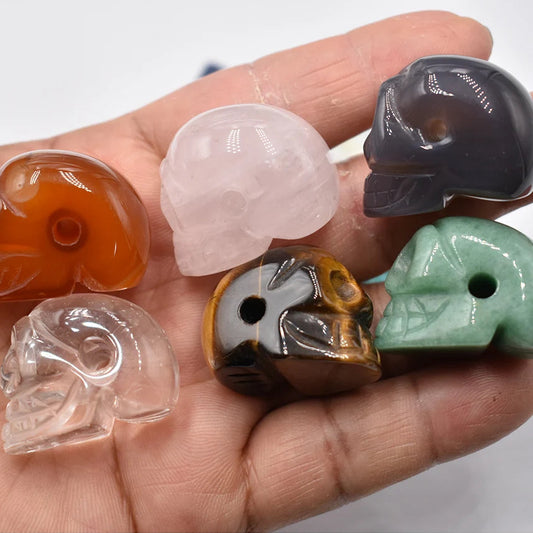 Mixed Crystal Skull Beads-ToShay.org