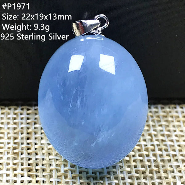 Blue Aquamarine Pendent-ToShay.org
