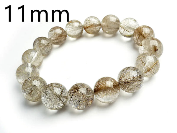 Silver Rutilated Quartz Bracelet-ToShay.org